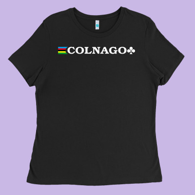 Colnago Bicycling Bike Ladies Tee Designed By Artchic