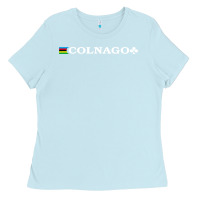 Baby Blue Colnago Bicycling Bike Ladies Tee - ArtChic