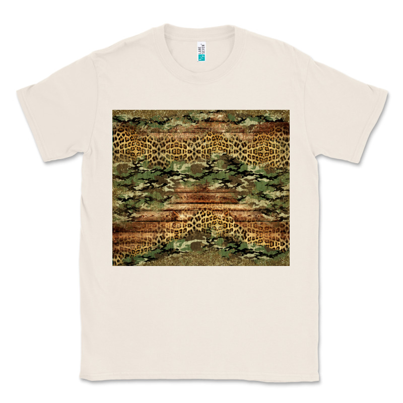 Camo Leopard And Glitter Tumbler Classic Tee by Jasminsmagicworld | Teevron