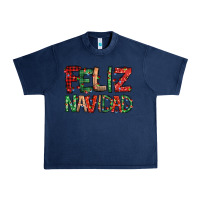 Navy feliz navidad Spanish christmas Urban Heavy Tee - Jasminsmagicworld