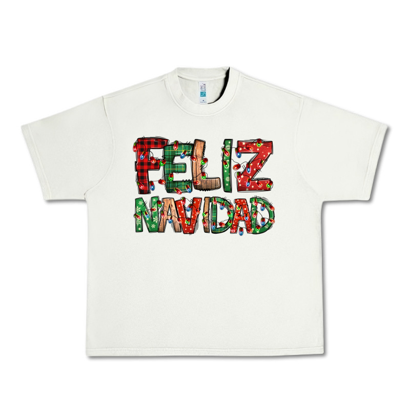 Feliz Navidad Spanish Christmas Urban Heavy Tee by Jasminsmagicworld | Teevron