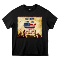 Black my rights don't end Heavy Core Tee - TumblerDesignByShophia