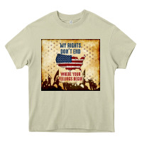 My Rights Don't End Heavy Core Tee | Teevron