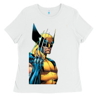 White wolverine 3 Ladies Tee - ArtChic