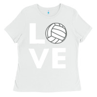 White girls love volleyball Ladies Tee - ArtChic