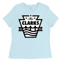 Baby Blue the clarks Ladies Tee - ArtChic