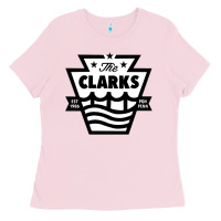 Bubblegum Pink the clarks Ladies Tee - ArtChic