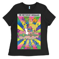 Black different drummer   peter max Ladies Tee - ArtChic