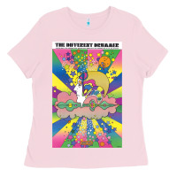 Bubblegum Pink different drummer   peter max Ladies Tee - ArtChic