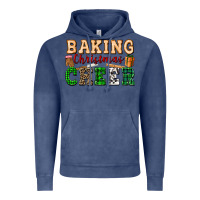 Vintage Denim baking christmas cheer Vintage Hoodie - FaDigitalArtStudio