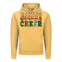 Vintage Mustard baking christmas cheer Vintage Hoodie - FaDigitalArtStudio