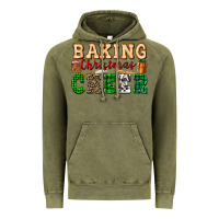 Vintage Olive baking christmas cheer Vintage Hoodie - FaDigitalArtStudio