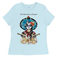 Baby Blue Albums Music En Espanol of The Maverickss Ladies Tee - ArtChic