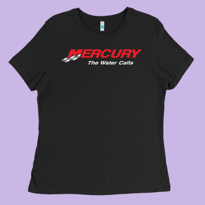 Mercury Marine Outboard Boat Ladies Tee Designed By Artchic