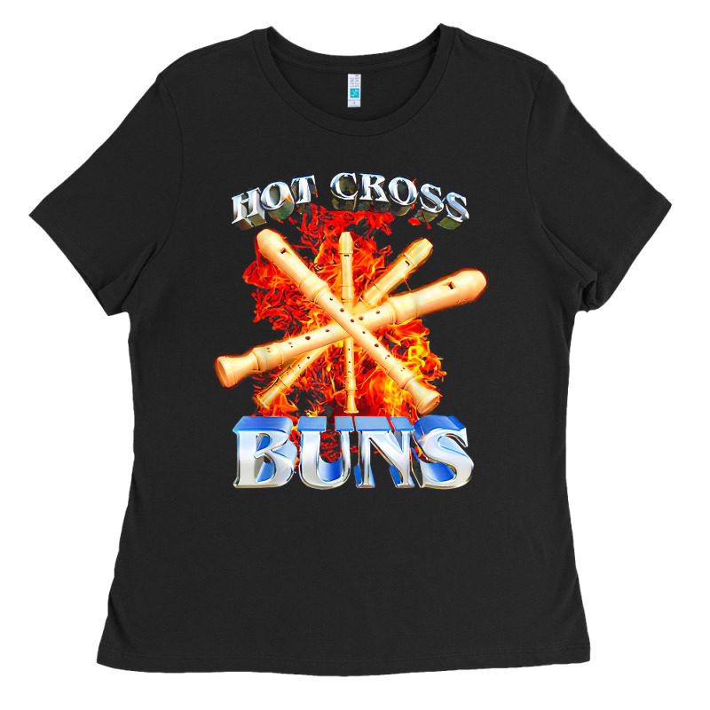 Hot Cross Buns T Shirt Ladies Tee by ArtChic | Teevron