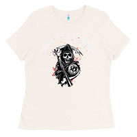 Bone horror skull sons of anarchy Ladies Tee - ArtChic