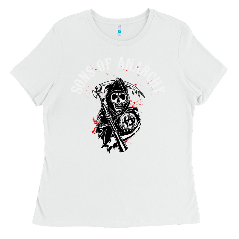 Horror Skull Sons Of Anarchy Ladies Tee by ArtChic | Teevron