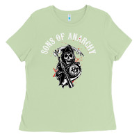Matcha horror skull sons of anarchy Ladies Tee - ArtChic