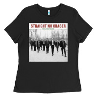 Straight No Chaser Social Christmasing Ladies Tee | Teevron