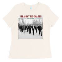 Bone Straight No Chaser Social Christmasing Ladies Tee - ArtChic