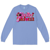 Colony Blue heart breaker Long Sleeve Tee - FaDigitalArtStudio