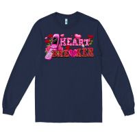 Navy heart breaker Long Sleeve Tee - FaDigitalArtStudio