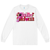 White heart breaker Long Sleeve Tee - FaDigitalArtStudio