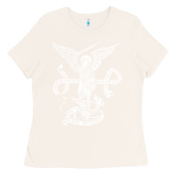 Bone st michael archangel catholic angel defend us Ladies Tee - ArtChic