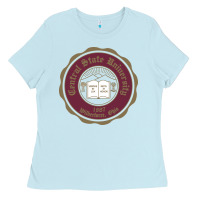 Baby Blue College of  central state Wilberfroce 1887 Ladies Tee - ArtChic