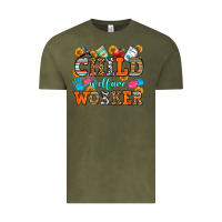 Vintage Olive child welfare worker Vintage Tee - OliviaCreatesArt