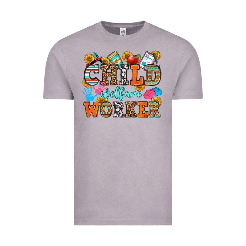 Child Welfare Worker Vintage Tee by OliviaCreatesArt | Teevron
