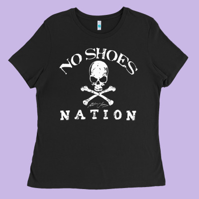 Kenny Chesney No Shoes Nation Ladies Tee Designed By Artchic