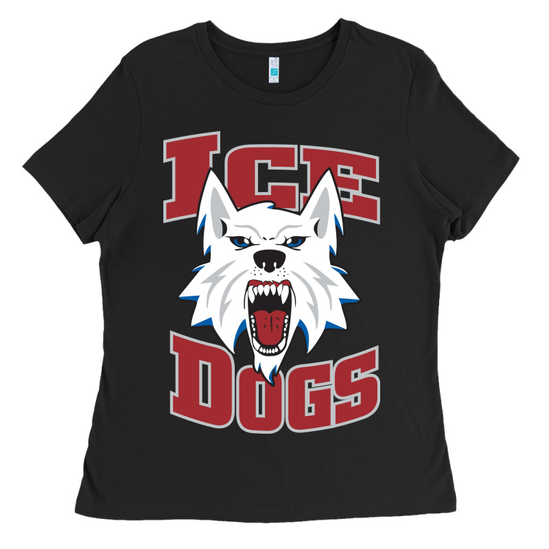 Fairbanks Ice Dogs Ladies Tee by ArtChic | Teevron
