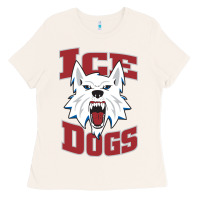 Bone Fairbanks Ice Dogs Ladies Tee - ArtChic