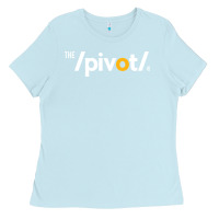 Baby Blue The Pivot Podcast Ladies Tee - ArtChic