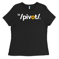 Black The Pivot Podcast Ladies Tee - ArtChic