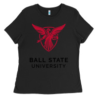 Black ball.state.university.merch Ladies Tee - ArtChic