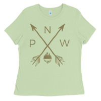 Matcha pacific northwest mountain  cool pnw pacific northwest t shirt Ladies Tee - ArtChic