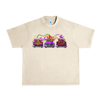 Sandshell Mardi Gras Farm Trucks Urban Heavy Tee - FaDigitalArtStudio