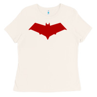 Bone red hood Ladies Tee - ArtChic