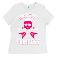 White rockstar Ladies Tee - ArtChic