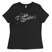 Black The Doobie Brothers Ladies Tee - ArtChic