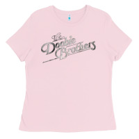 Bubblegum Pink The Doobie Brothers Ladies Tee - ArtChic
