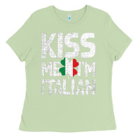 Matcha Kiss Me I'm Italian Ladies Tee - ArtChic