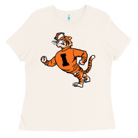 Bone Vintage Walking Angry Tiger Idaho State Ladies Tee - ArtChic