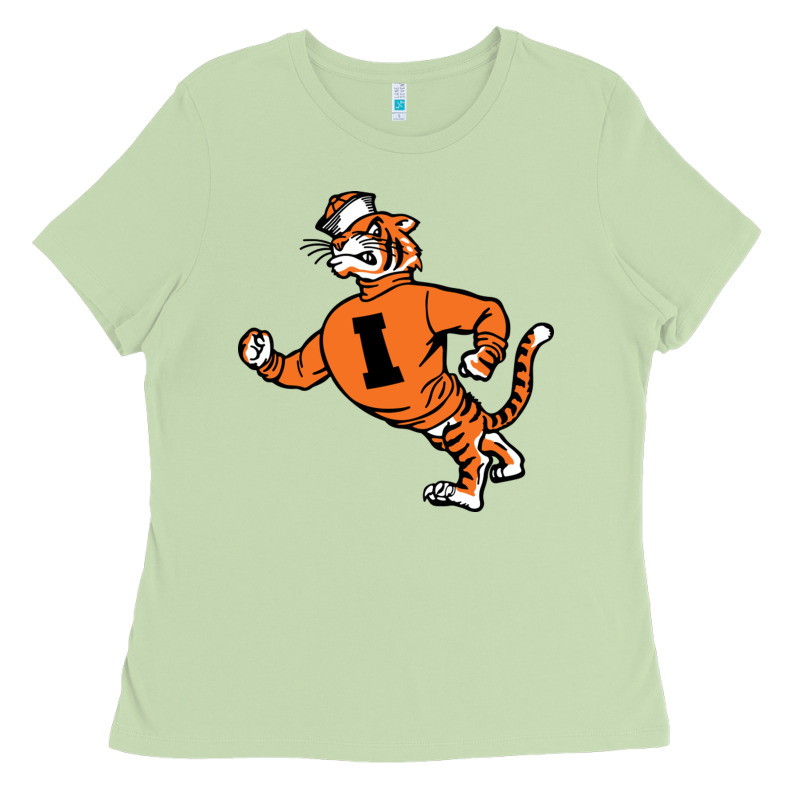 Vintage Walking Angry Tiger Idaho State Ladies Tee by ArtChic | Teevron