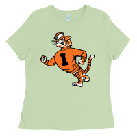 Matcha Vintage Walking Angry Tiger Idaho State Ladies Tee - ArtChic