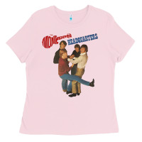 Bubblegum Pink the monkees Ladies Tee - ArtChic