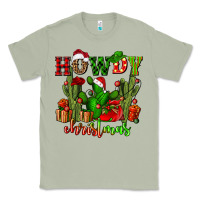 Matcha howdy christmas with cactusses Classic Tee - CowGirlArtShop