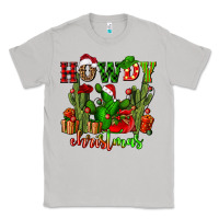 Moon Dust howdy christmas with cactusses Classic Tee - CowGirlArtShop